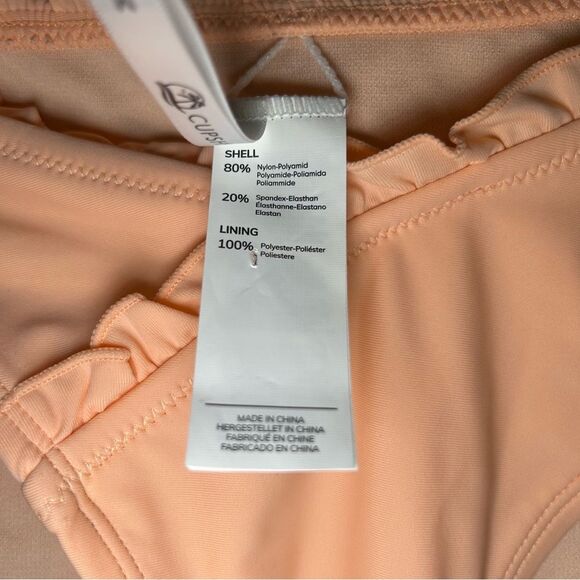 NEW Cupshe ruffle edge bikini swim bottoms women’s size medium - Picture 5 of 5